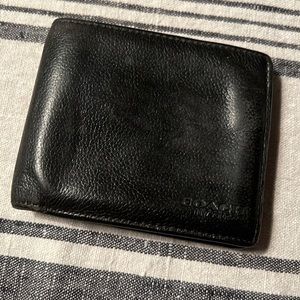 Men’s Coach leather wallet